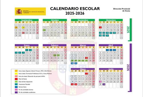 Calendario escolar